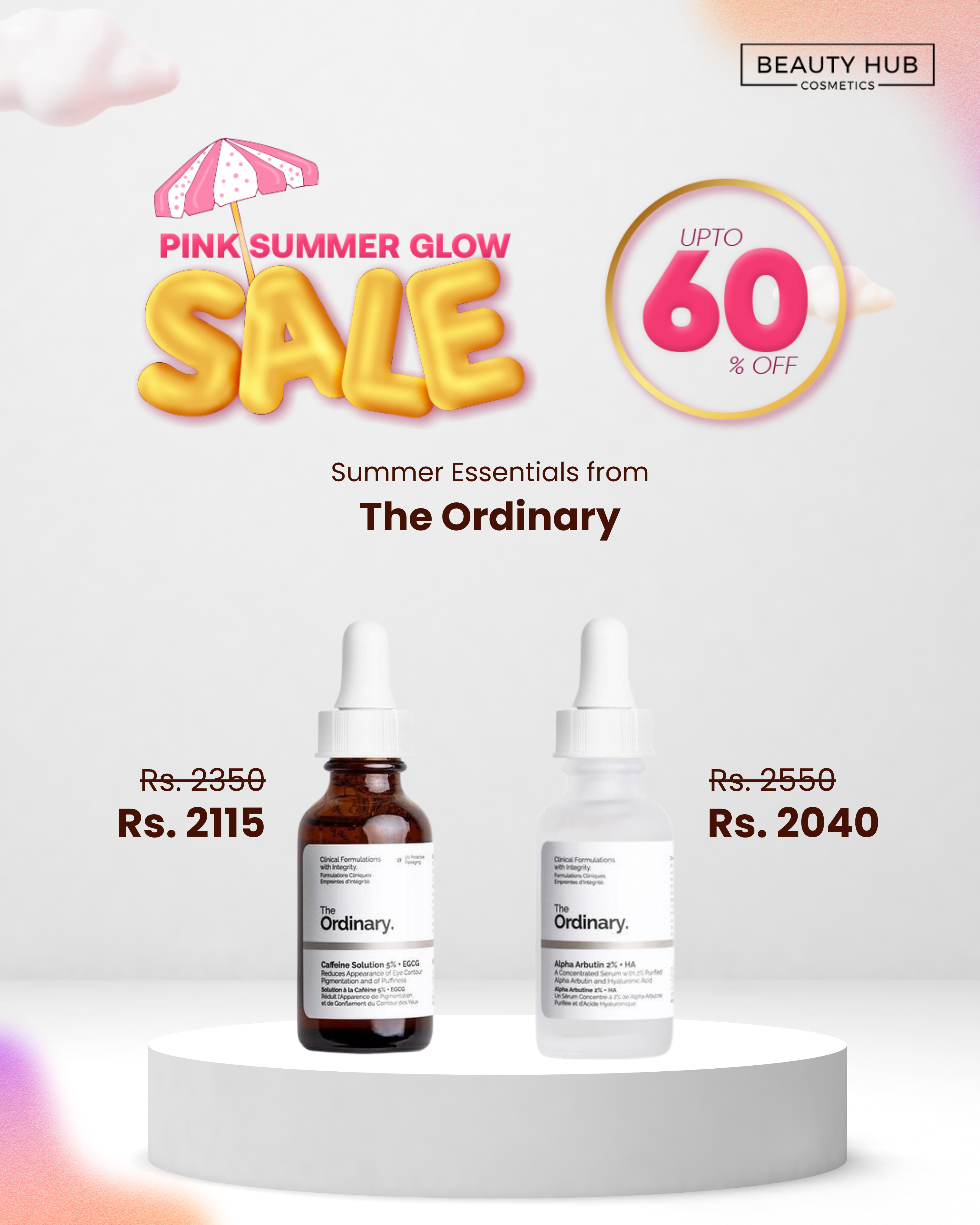 Pink glow summer sale